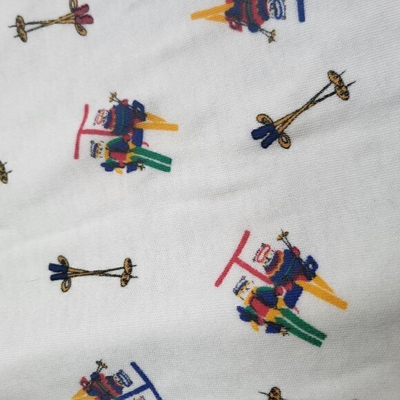 Exclusively For ST. EVE vintage nightgown, rare, Cats on a Ski Chair lift - Picture 13 of 13